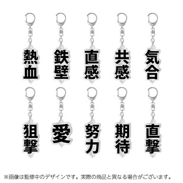 【預購】【BANDAI】超級機器人大戰 35周年 精神指令壓克力鑰匙圈(10入/盒) -2026-12-04上市