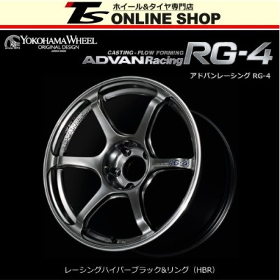 カーキ×インディゴ ADVAN ADVAN Racing RG-4 8.0J-17インチ (35) 4H