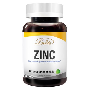 Lovita愛維他胺基酸螯合鋅30mg 60顆