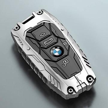 Chronicle Shieldline 高級 BMW 3 / 5 / 7 / 8 系列金屬鑰匙殼  不適用  永恆銀 A款