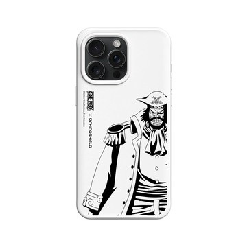 iPhone 15 Pro Max SolidX 白 - 航海王 One Piece - 復刻系列-哥爾D羅傑