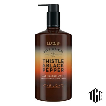 Scottish Fine Soaps 洗髮沐浴洗臉三合一（男性男士沐浴乳沐浴露沐浴膠沐浴精 男生洗沐二合一香水洗髮精