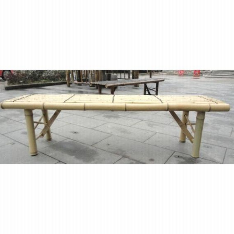 武田コーポレーション竹・エクステリア・縁台・ベンチ 白竹縁台 120cm