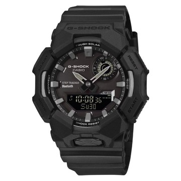 CASIO 卡西歐 G-SHOCK 藍芽連線雙顯錶 運動戶外手錶 GA-B010-1A1DR  黑色 + 灰色  52.3 x 49.3 x 15.2mm  1個