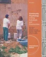 COMMUNITY PSYCHOLOGY : LINKING INDIVIDUALS & COMMUNITIES (3版) KLOOS 2011 Cengage