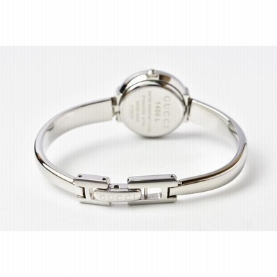 グッチ　1400Ｌ　腕時計　ビンテージ　黒　レディース　２５ｍｍ　クオーツ GUCCI 時計 中古 レディース グッチ 1400L 腕時計 25mm ピンク