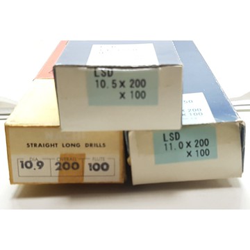 日本NACHI 直柄鑽頭 LIST 550 系列9.0*250-12.9*250特價出清