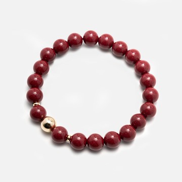 化太歲 | 紫金硃砂14K包金手鍊
