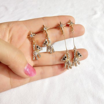 2021新款耳環女夏長款氣質百搭網紅耳墜簡約個性耳飾韓國時尚