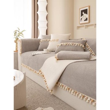 沙發墊新款2023四季通用防滑燈芯絨加厚坐墊子高端皮沙發套罩蓋巾