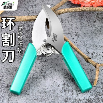 🔥臺灣出貨🔥多功能園林環割刀 果樹環刀 棗樹荔枝樹剝皮環割神器 果農專用 果樹環割刀 園藝刀 L0NG