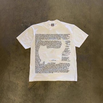 3A250克純棉雙紗貓貓分析小眾情侶款百搭設計感原宿風重磅