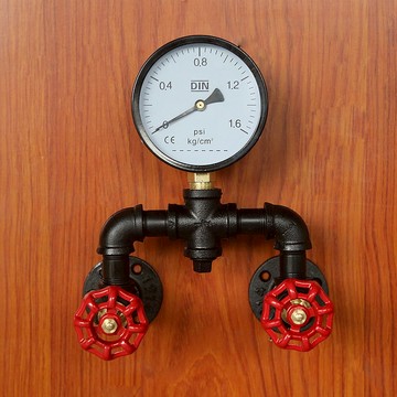 工業風掛鉤  牆上水管掛鉤 衣帽掛鉤 裝飾品