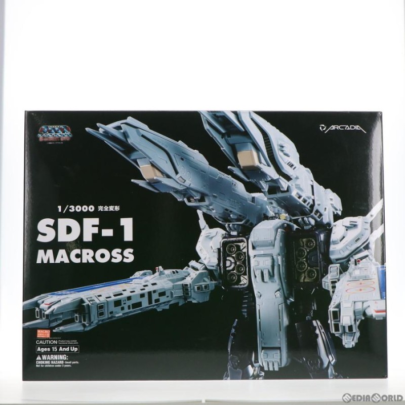 アルカディア 超時空要塞マクロス 1/3000 VF-1 SDF-1用ジオラマ 倉庫発掘玩具】1/3000『完全変形マクロス』⭐️購入後13年目にし