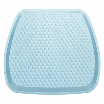 ANTIAN 汽車蜂窩凝膠座墊  藍色  1個