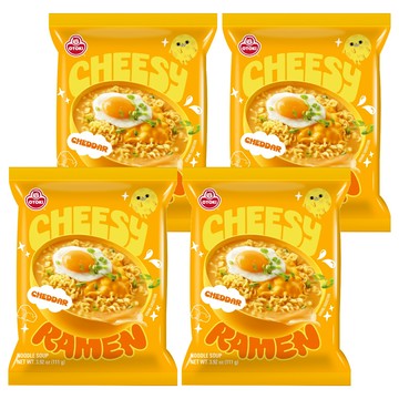 OTTOGI 不倒翁 切達起司風味拉麵 111g  4包