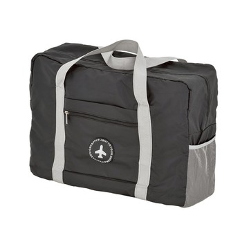 【H&R安室家】行李拉桿收納袋 折疊旅行袋 防水收納袋BNF120黑色