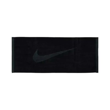 NIKE 80x35CM 運動毛巾 籃球 純棉 黑色 N1012435046MD [台灣現貨]