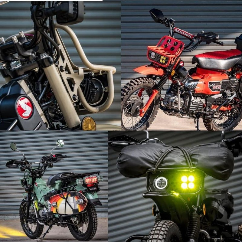 ホンダ　ハンターカブ カスタムヘッドライト ホンダ ハンターカブ CT125用カスタムヘッドライト/HONDA CT125