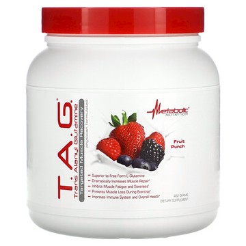 Metabolic Nutrition, T.A.G.，混合水果味，400 克