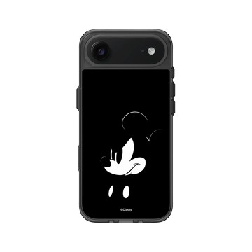 iPhone Air Clear (相機按鈕) 酷墨灰 - 迪士尼-米奇 Mickey - 米奇黑設計