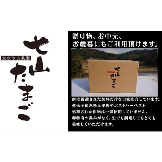 ふるさと納税 佐賀県 唐津市 放し飼い！七山たまご 60個箱 (大玉) 玉子 生卵 鶏卵 佐賀県唐津産