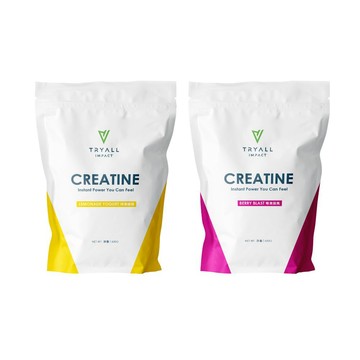 TRYALL iCreatine肌酸420g 檸檬優格 莓果