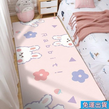 免運出貨🎉地毯 地墊 臥室床邊墊 少女耐髒床邊地毯客廳沙發大面積滿鋪房間卡通地墊 可客製化