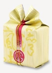 【零售量】【台灣瘋味】鋁泊棉袋.黃色．附細金繩// 100個