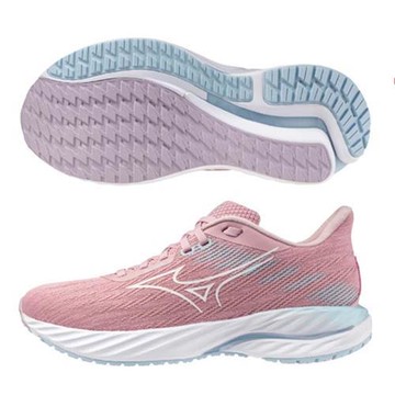 Mizuno 美津濃 慢跑鞋 女鞋 WAVE INSPIRE 21 粉【運動世界】J1GD254474