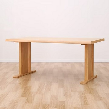 ◎實木餐桌 SAZANAMI 150 LBR 橡膠木 TW NITORI宜得利家居