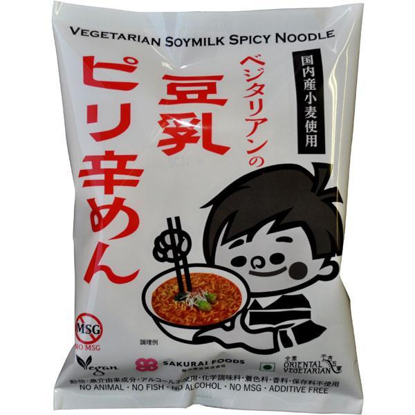 桜井食品 ベジタリアンの豆乳ピリ辛麺 138g