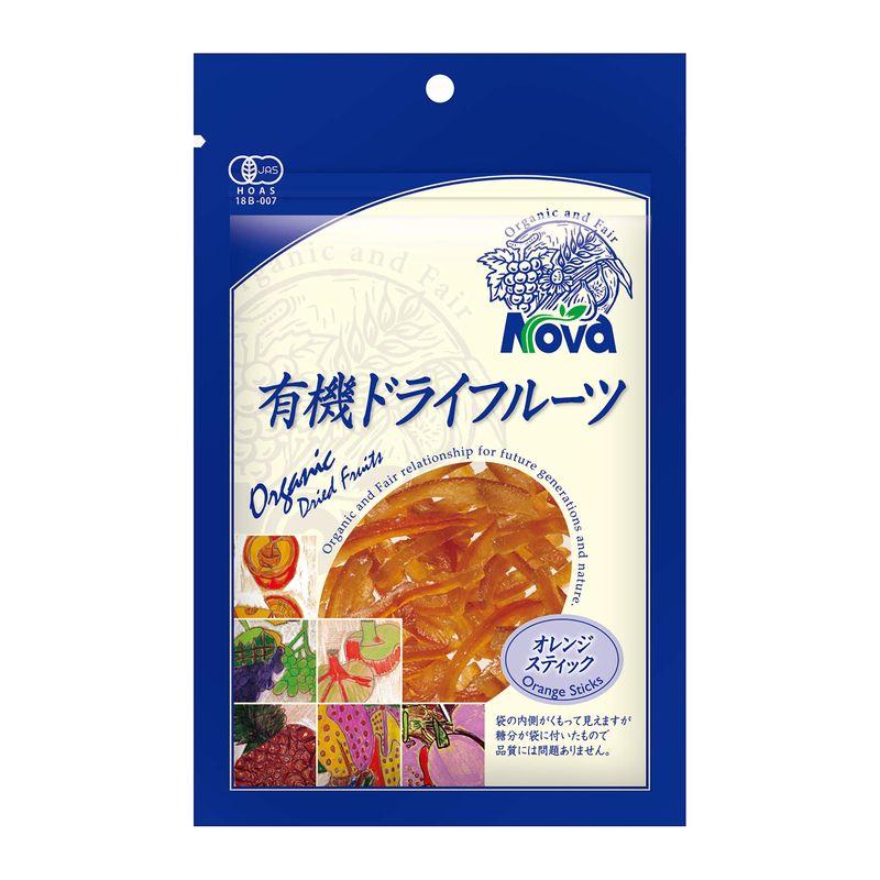 ノヴァ NOVA 有機オレンジピールスティック 80g