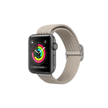 Apple Watch Series 1 (42mm) Apple Watch 專用編織錶帶 暖沙棕