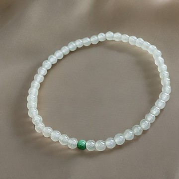 冰種翡翠手珠 | 天然緬甸玉A貨翡翠 | 送禮