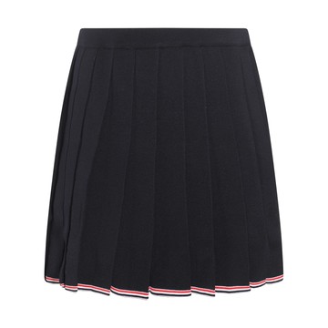 Thom Browne - Navy Virgin Wool Full Needle Skirt