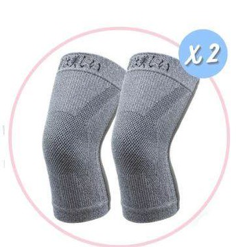 微風獨家雙贈品-京美  長效支撐X型舒緩護膝(共2雙4入)買一送一