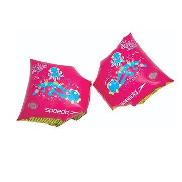 SPEEDO 兒童浮臂 臂圈 充氣式 粉紅 SD806946B432【陽光樂活】