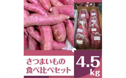 BZ-18 2023年度産 いろんなさつまいも食べ比べセット　約4.5kg（5～8品種）