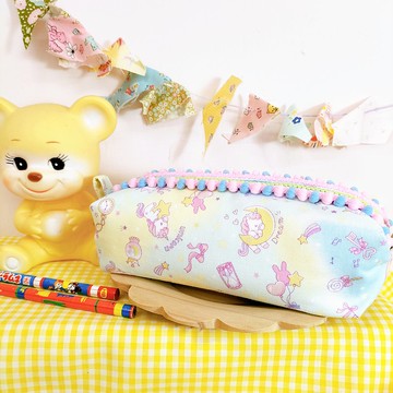 獨角獸寶寶星空胖胖包 化妝包 收納包 筆袋