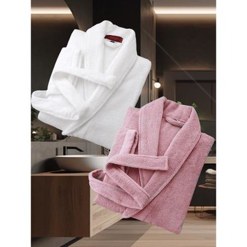 睡袍女浴袍純棉成人毛巾料情侶男秋冬加厚酒店溫泉美容吸水速干