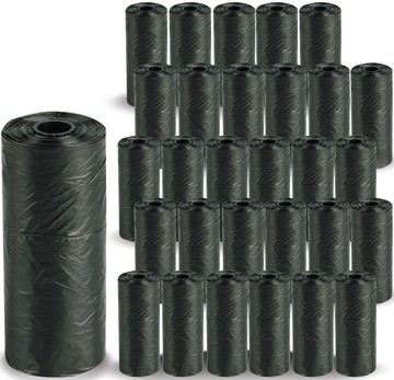 멍냥 犬用撿便袋補充包 黑色 30捲入  30捲  20枚