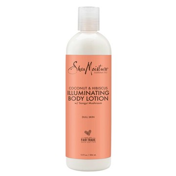 SheaMoisture Coconut & Hibiscus Illuminating Body Lotion for Dull & Dry Skin 13 fl oz