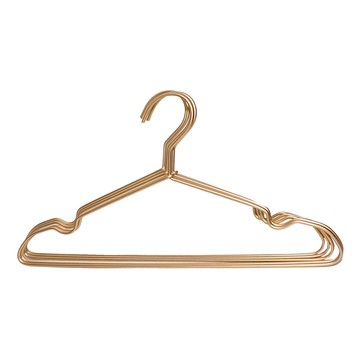 超輕量鋁合金實心衣架  顏色隨機  10個