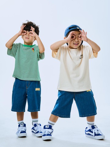 Cotton Knee Length Bermuda Denim Shorts