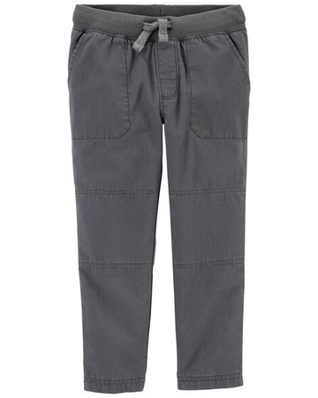 Toddler Ribbed Waist Stitch Detail Pants