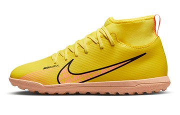 GS NIKE MERCURIAL SUPERFLY 9 CLUB TF TURF YELLOW PINK