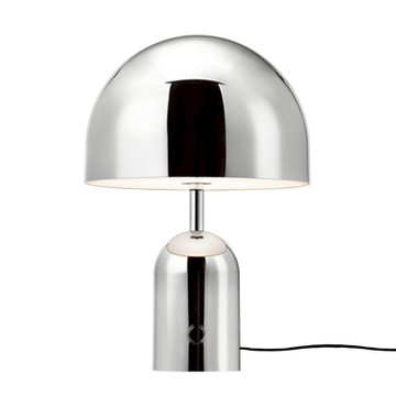 Bell Table 圓鐘桌燈（鉻銀）