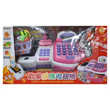 kidmate 孩子王 歡樂感應收銀機 台幣版 9大功能一次滿足  粉色  1盒