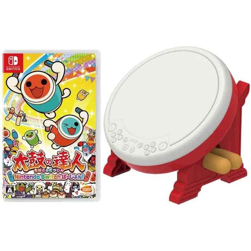 2点セット新品 太鼓の達人Nintendo Switchば~じょん+ Switch用太鼓の 